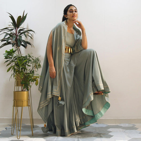 Dresses - Gota Work - Indo-Western Dresses: Buy Indo-Western Outfits for  Women Online | Utsav Fashion