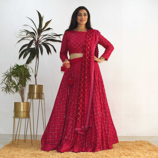 Charming Multi-Colored Designer Lehenga Choli, Shop wedding lehenga choli  online
